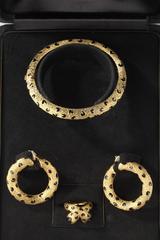Fred Paris Enamel Gold Parure