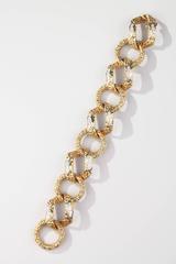 1970s M. Gerard Paris Diamond Gold Bracelet