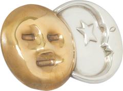 Spratling Sun and Moon Brooch