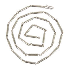 Cartier Tubular Link Necklace