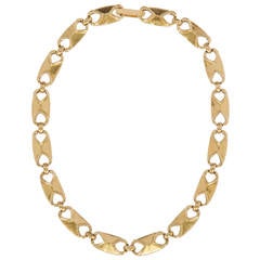 American Gold Studio Link Necklace