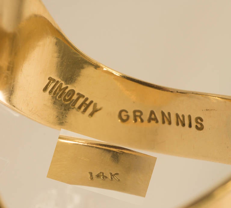 Möbius Strip Gold Ring By Timothy Grannis at 1stDibs