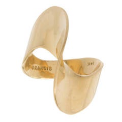 Möbius Strip Gold Ring By Timothy Grannis