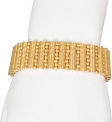 Mid-Century Modernist Gold Bracelet