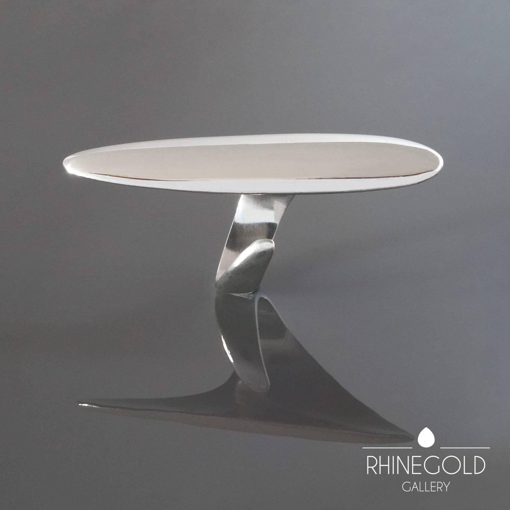 Georg Jensen Henning Koppel Modernist Silver Ring No. 99 In Excellent Condition In Dusseldorf, NRW