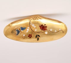 Rebecca Koven Gold Shell Ring