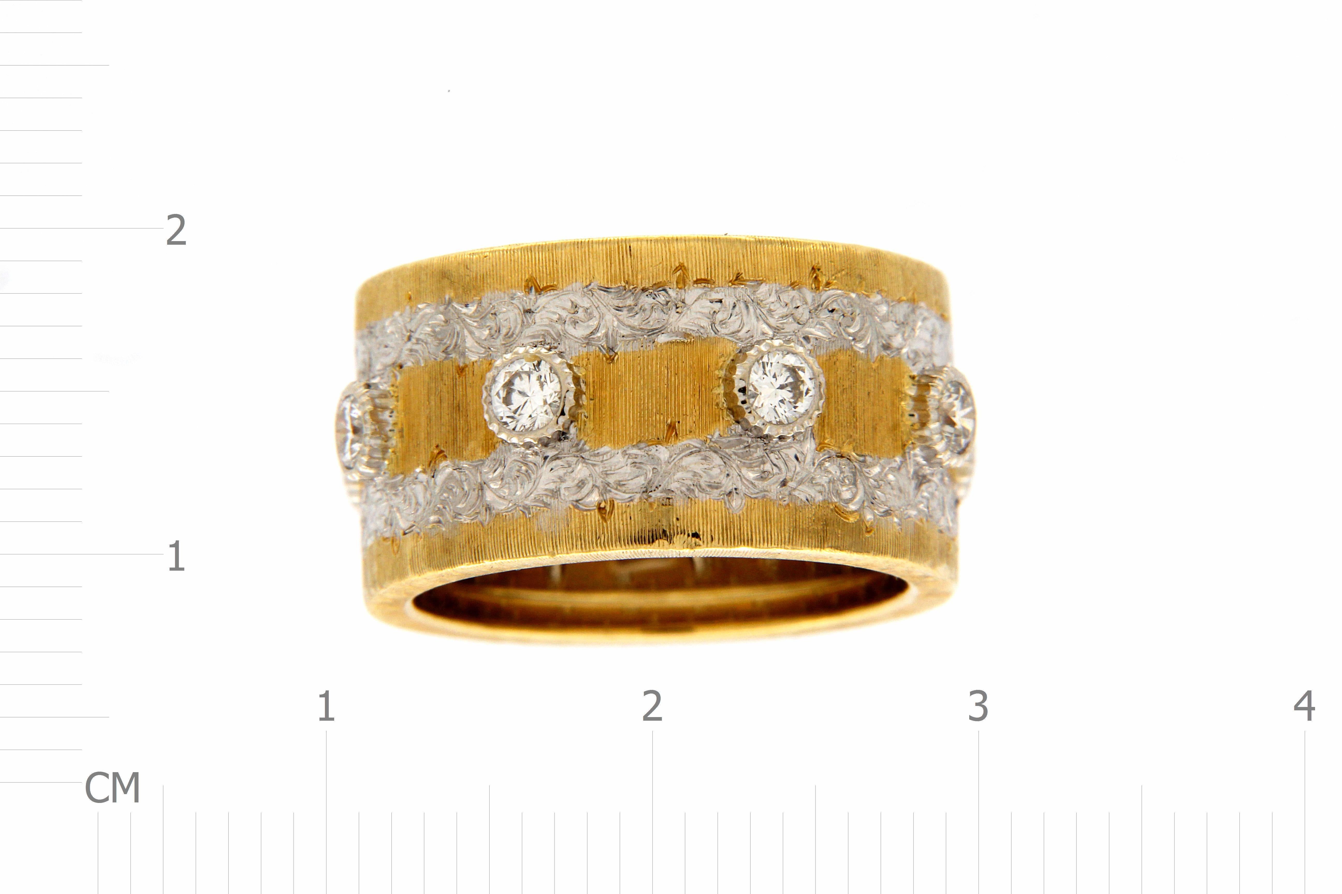 1980s Mario Buccellati Eternity Ring In Excellent Condition For Sale In Florence, IT
