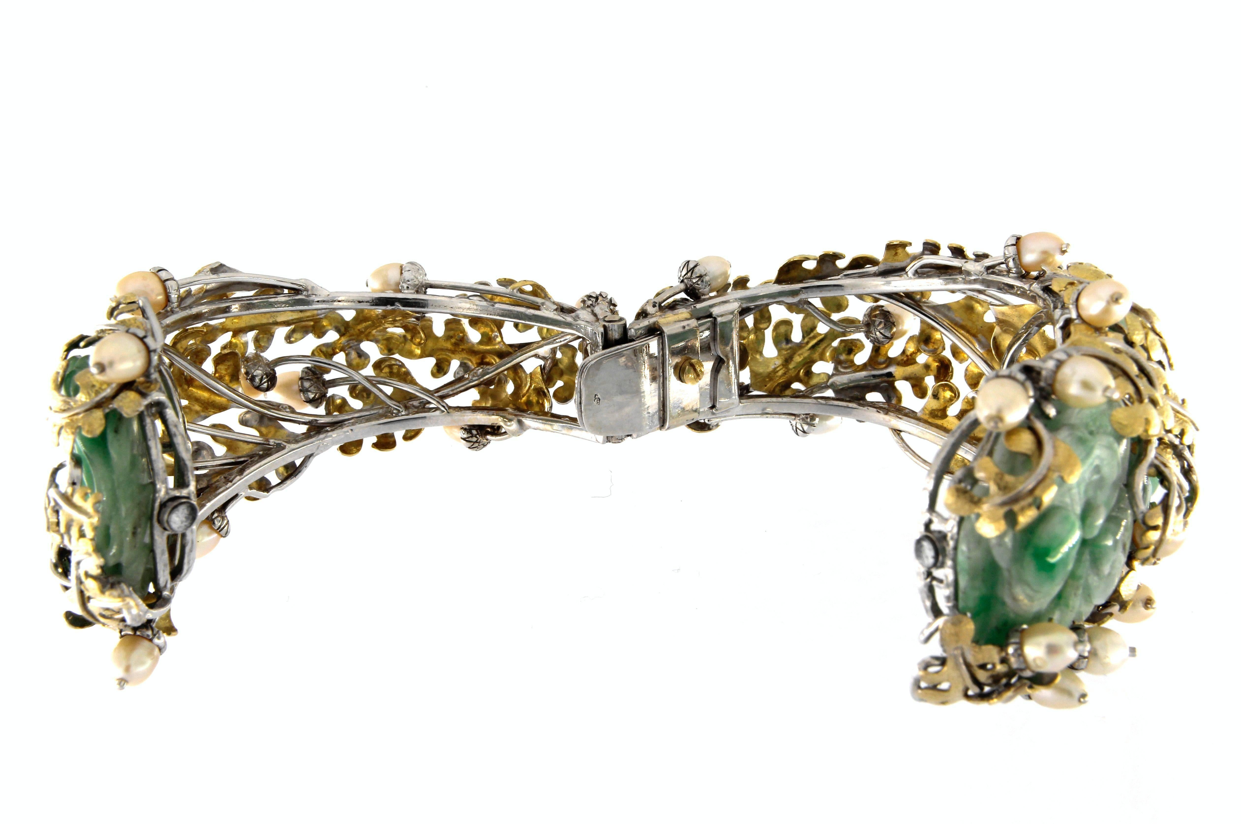 1980S Jade Bracelet For Sale 1