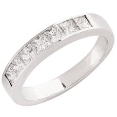 .70 Carat Lady's Diamond Platinum Band Ring 2