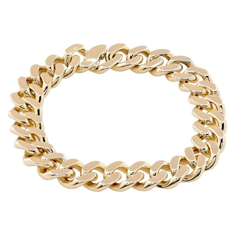 cartier link gold bracelet