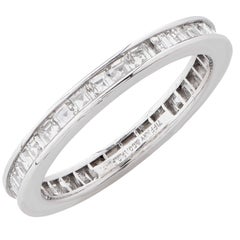 Tiffany
Co. Square Diamond Platinum Eternity Band Tiffany
Co. Square Diamond Platinum Eternity Band