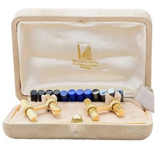 Van Cleef & Arpels 18 Karat Yellow Gold Cufflinks Set