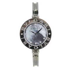 Bulgari Lady's Stainless Steel Diamond Markers B.Zero1 Quartz Wristwatch 4