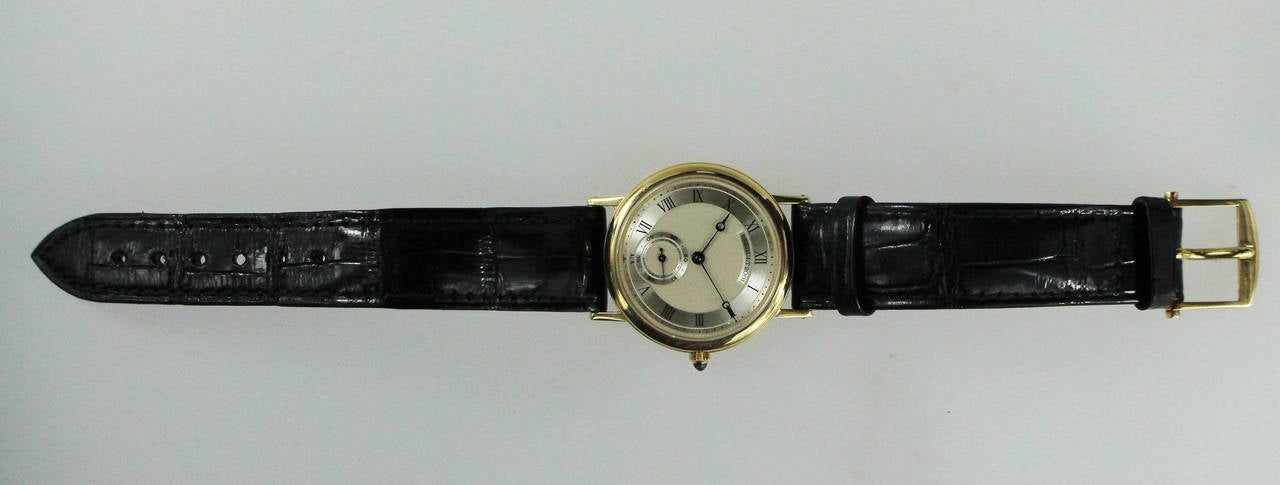 Breguet Yellow Gold Classique Manual Wind Wristwatch In Good Condition In Bay Harbor Islands, FL