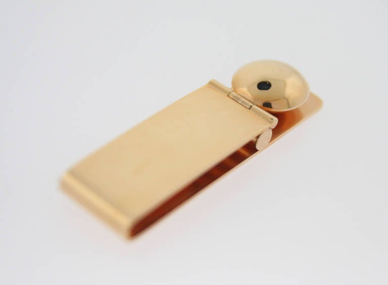 solid gold money clip