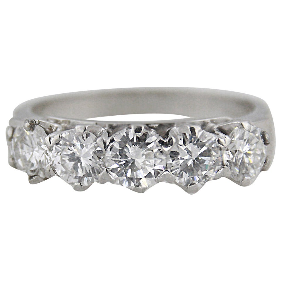 Diamond Platinum Ring