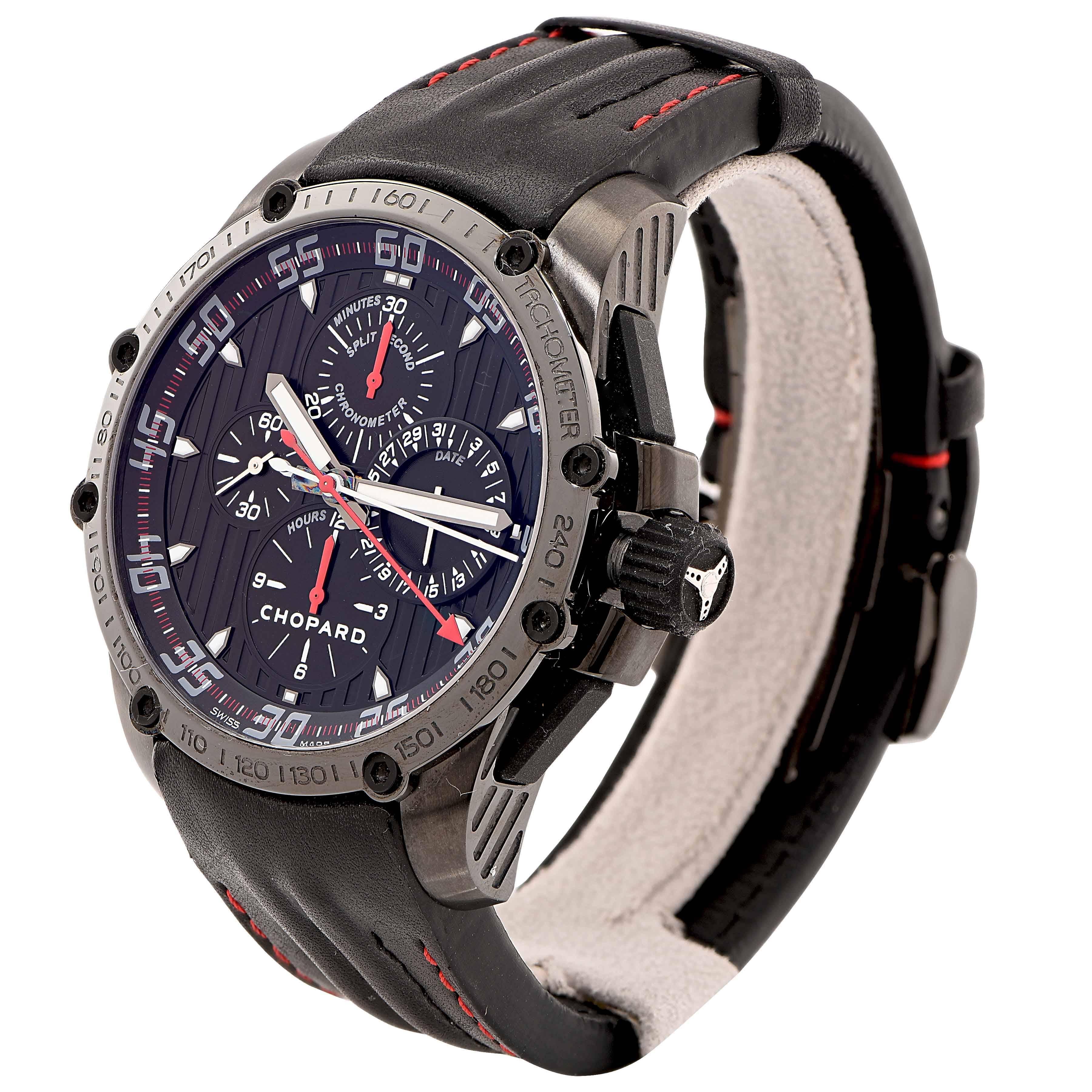 Orologio da polso Chopard Superfast Chrono Split Second Ltd in acciaio inossidabile In condizioni Nuovo in vendita a Bay Harbor Islands, FL