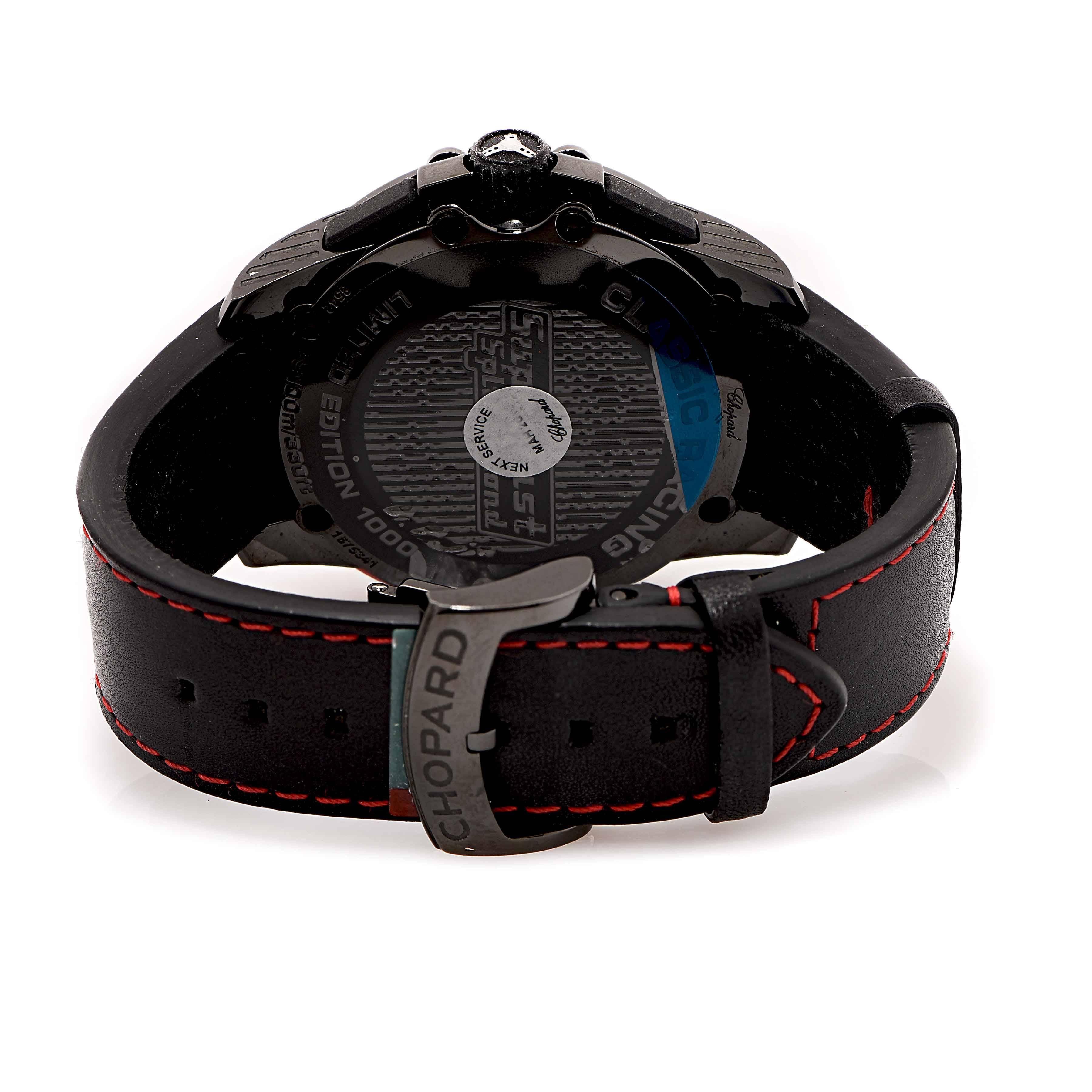 Men's Chopard Stainless Steel Superfast Chrono Split Second Ltd Ed Wristwatch For Sale