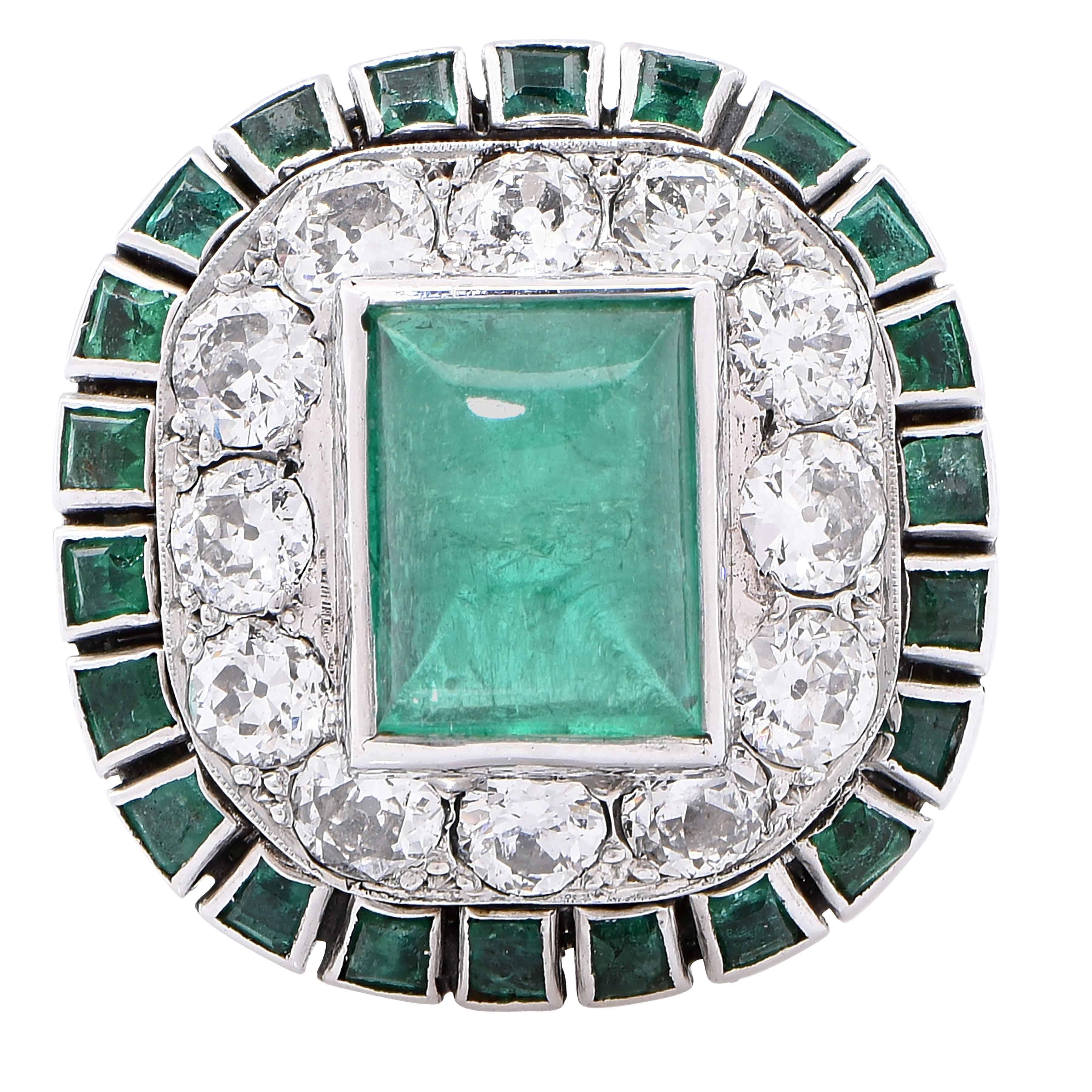 emerald cut emerald ring bay harbor