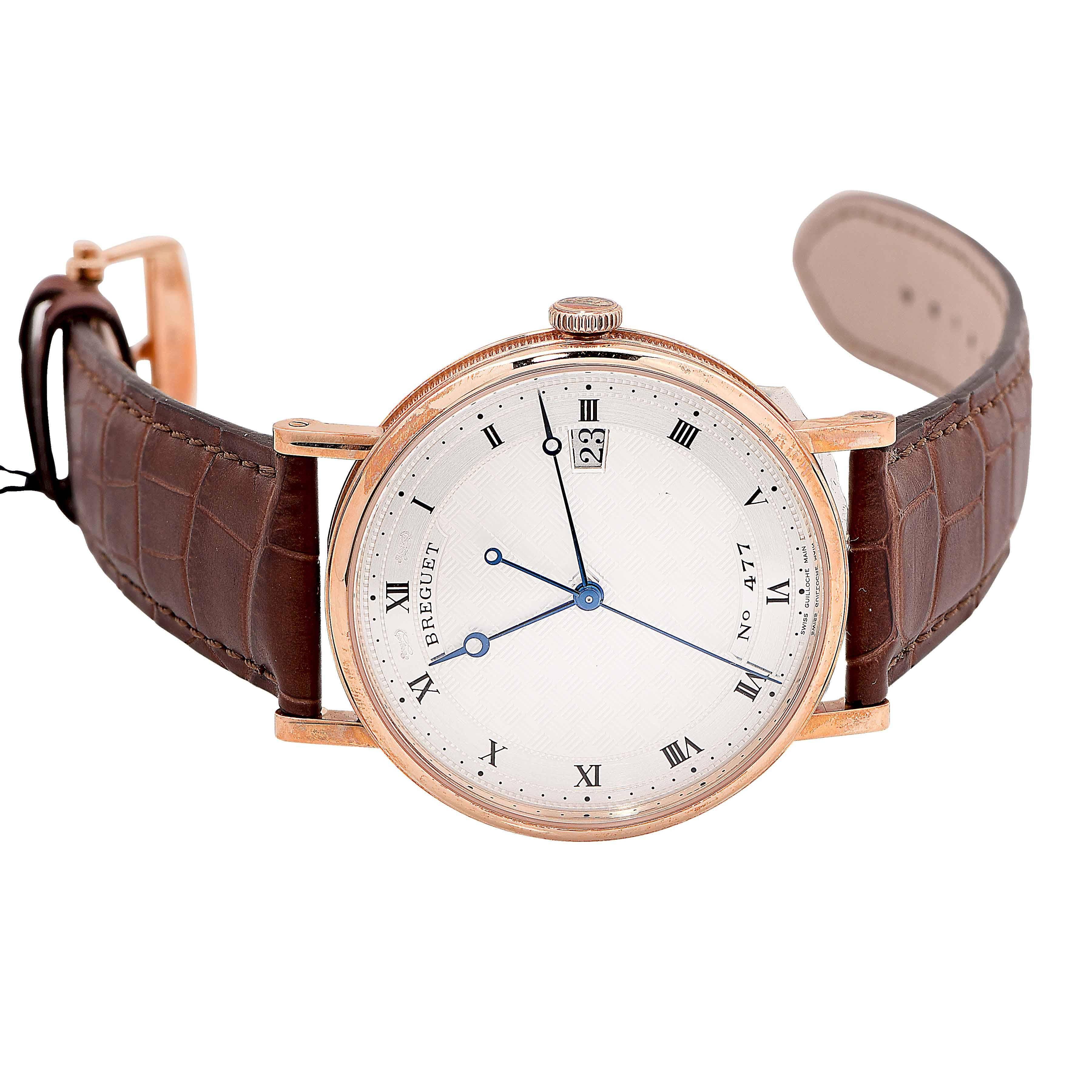 Men's Breguet Rose Gold Classique Automatic Wristwatch