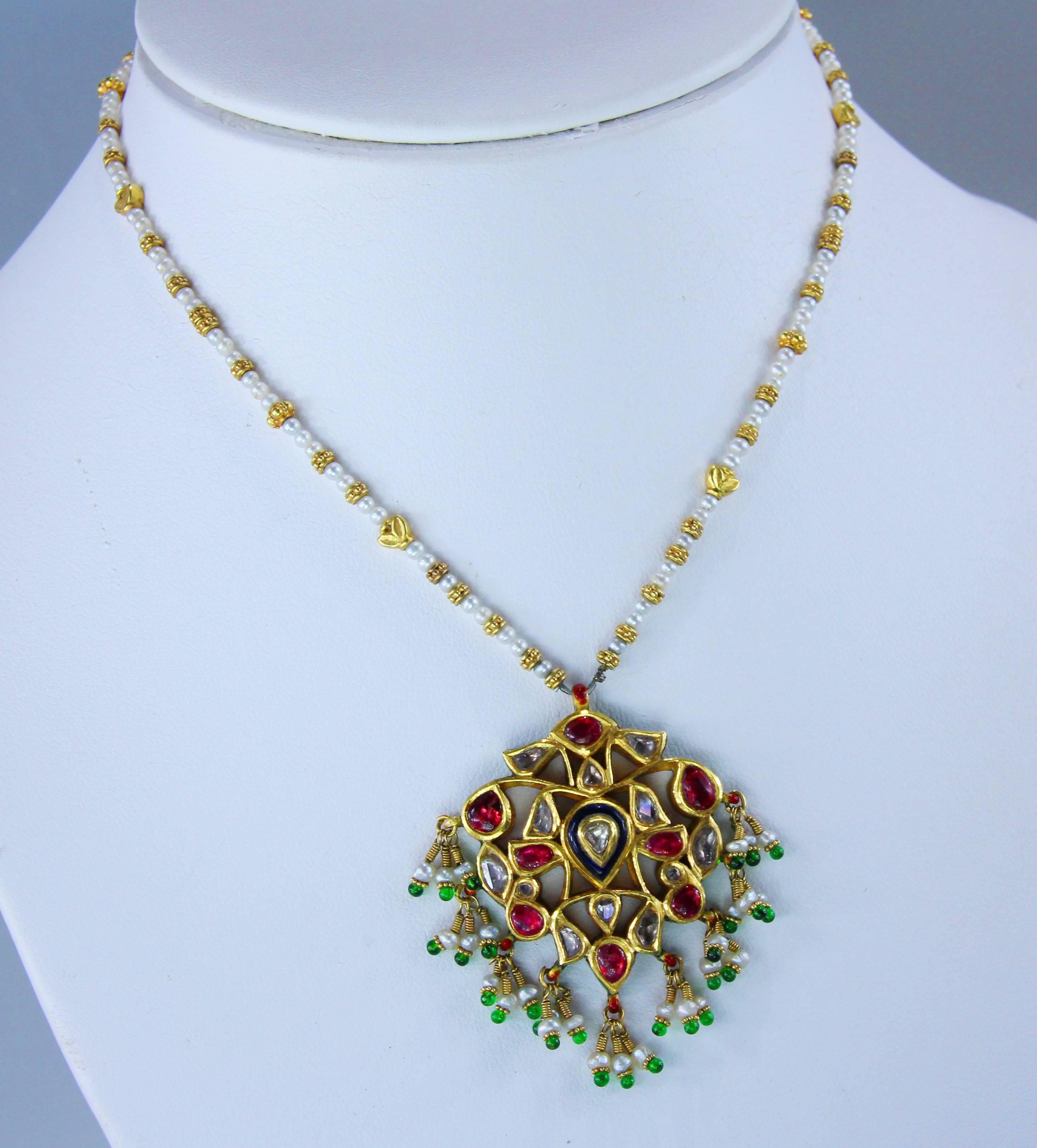 jaisalmeri gold necklace