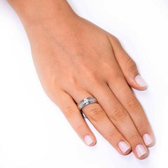 Boucheron Diamond White Gold Wedding Band Ring