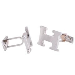 Gemelli H in oro bianco