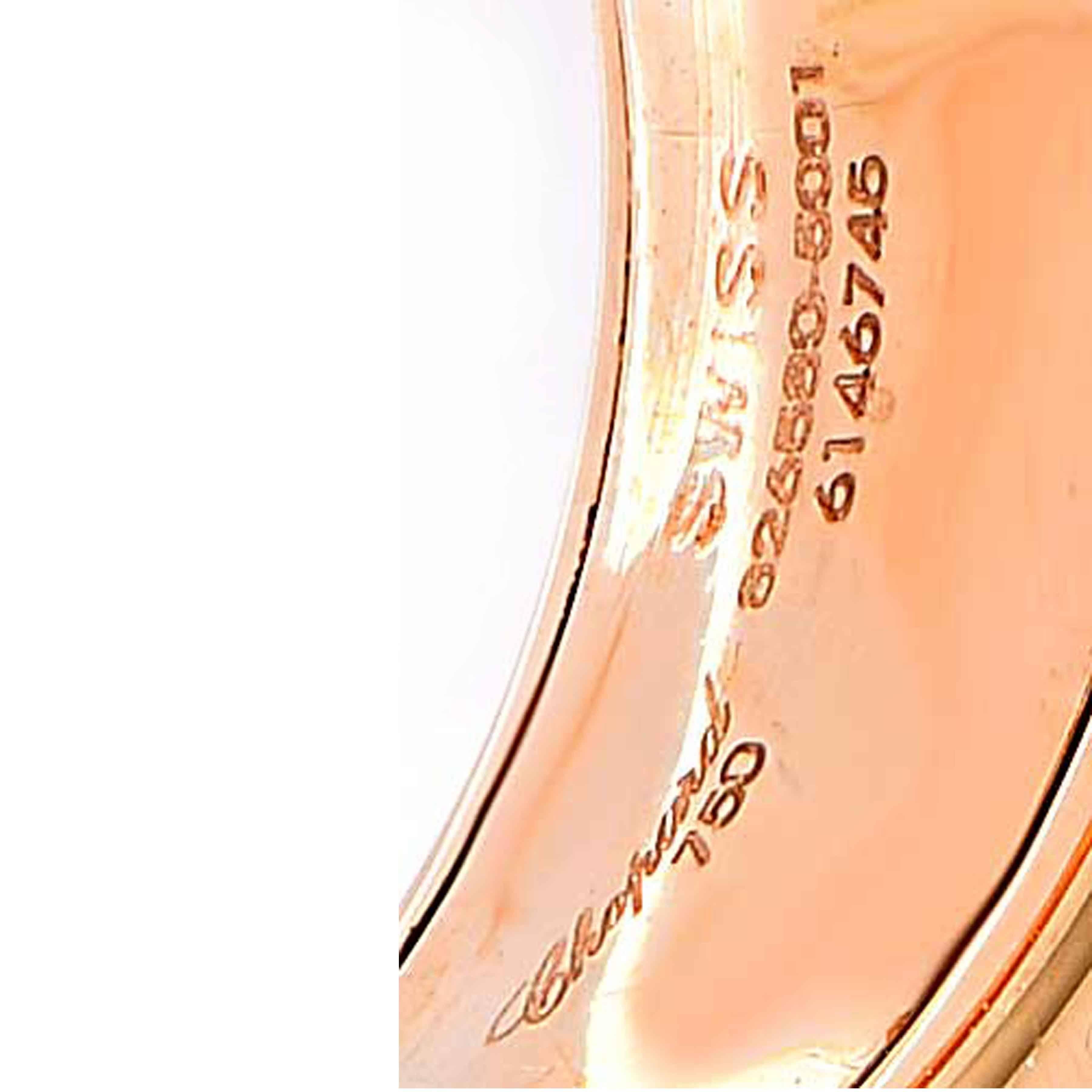 Chopard Chopardissimo 18 Karat Rose Gold Ring In New Condition In Bay Harbor Islands, FL