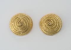 Tiffany & Co. Gold Dome Earrings