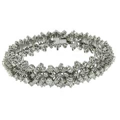 15 Carats Diamonds Gold Bracelet
