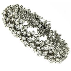 18 Carats Diamonds Gold Bracelet 8