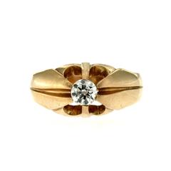 0.30 Carat Diamond Gold Ring