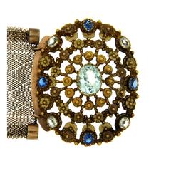 1790s Bourbon Woven Gold Bracelet