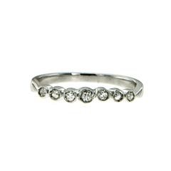 Diamond Gold Band Ring 4