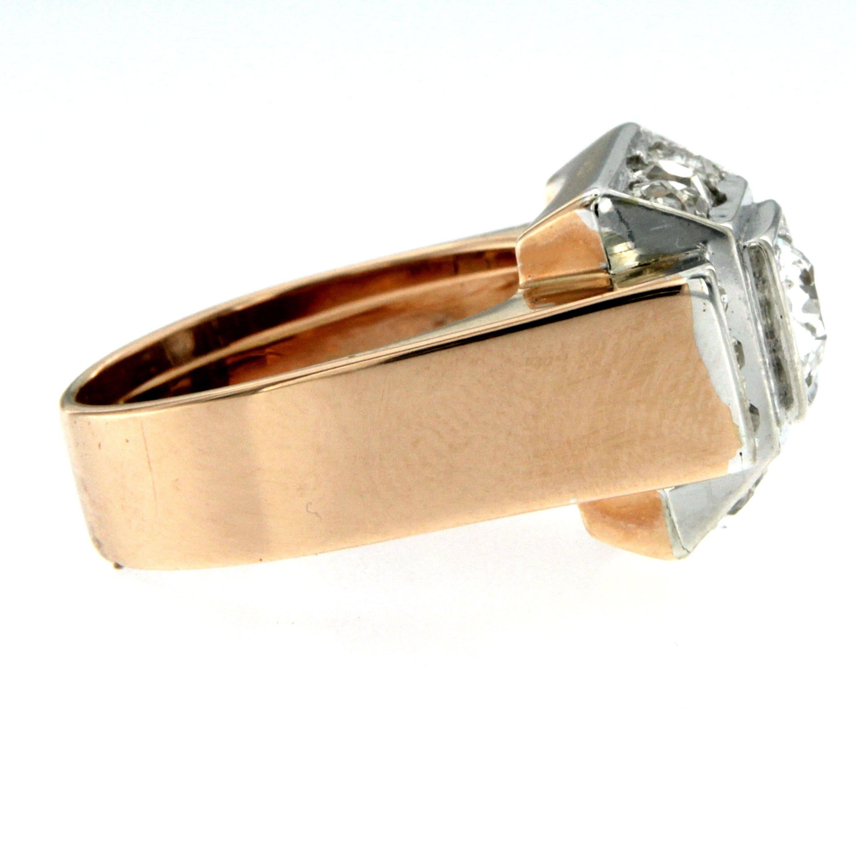 Women's Gold Diamond Band Ring