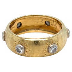 Vintage Mario Buccellati Diamond Macri Classica Ring ca 1960s