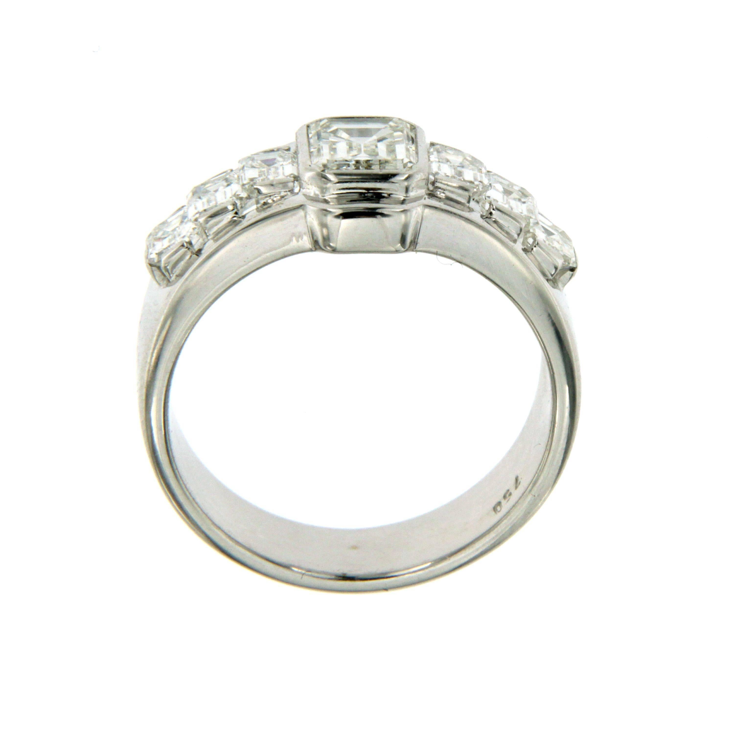 Women's or Men's Diamond Gold Ring