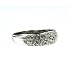 Micro Pave Diamond Gold Ring
