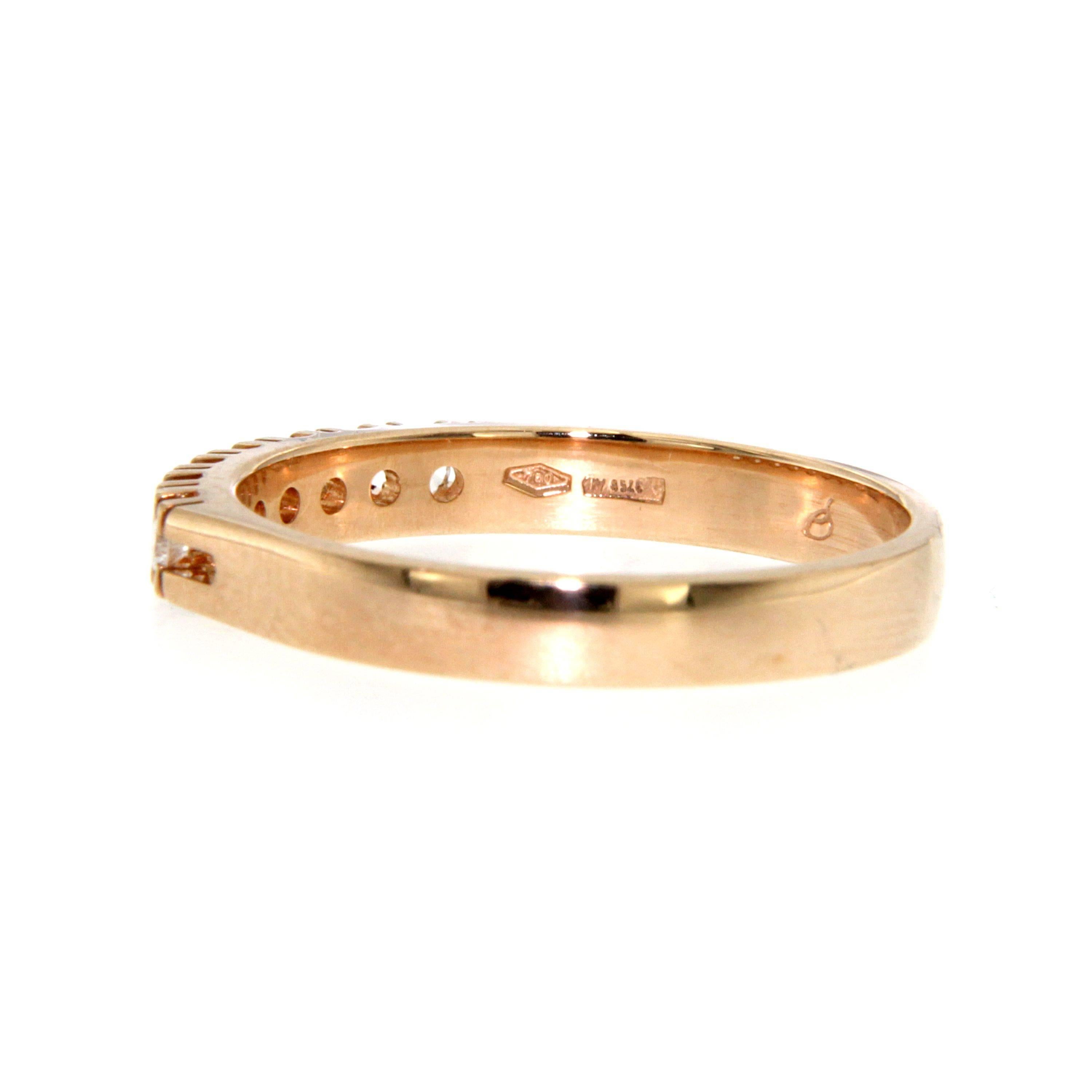Women's Rose Gold Diamond Ring