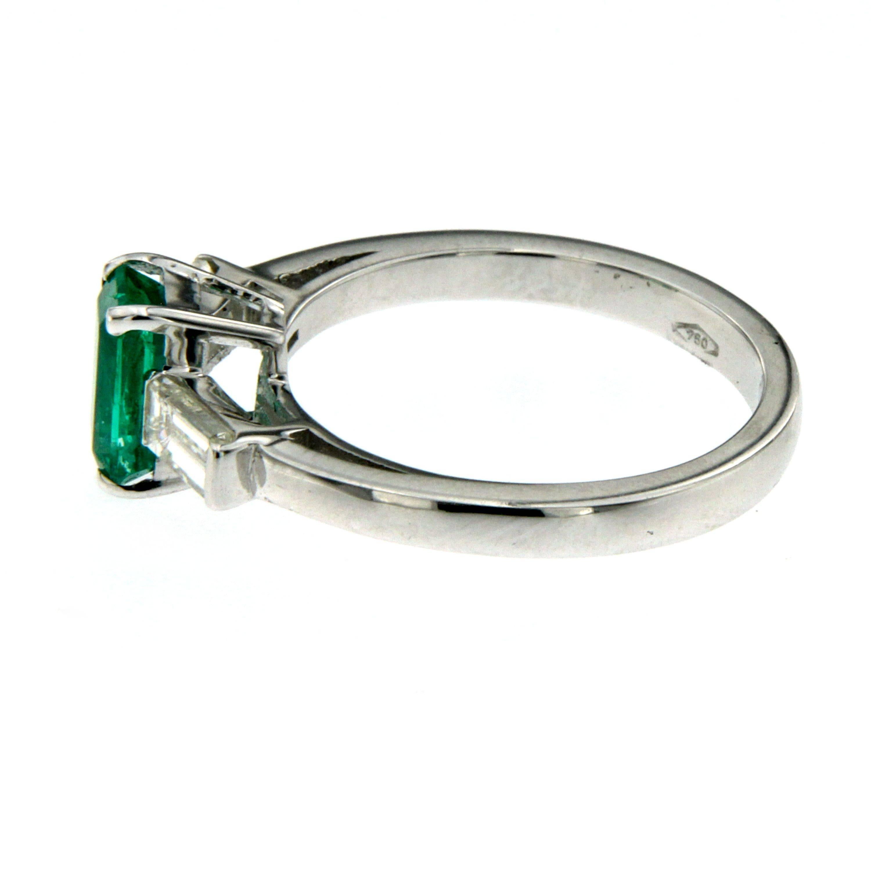 columbian emerald ring