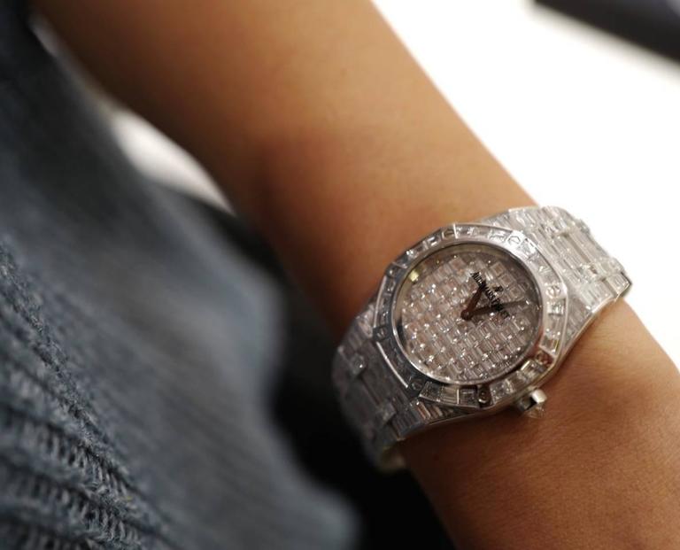 Audemars baguettes with the crushed face hotsell