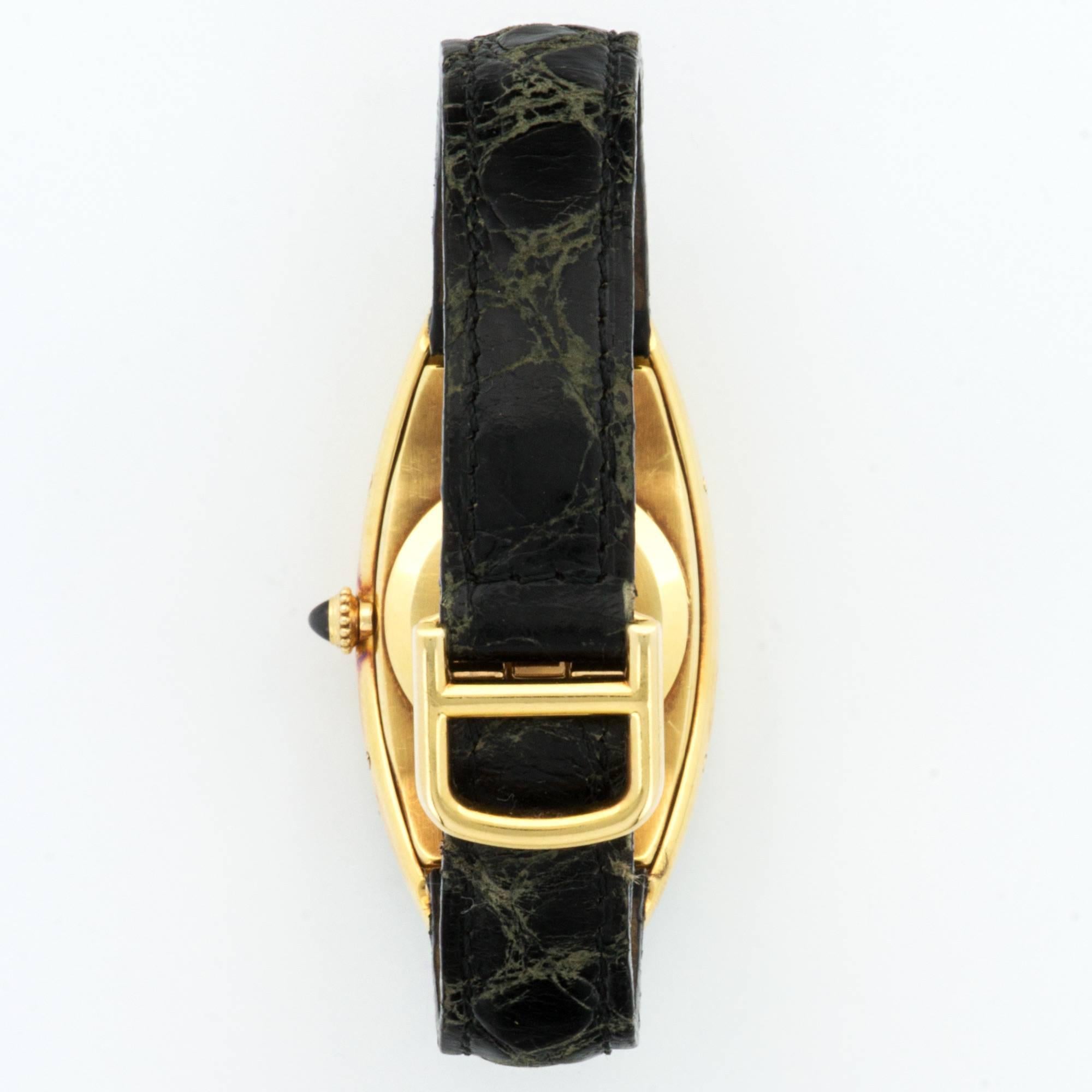 cartier baignoire allongee