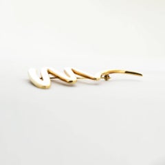 Tiffany & Co. Designed by Paloma Picasso Yellow Gold Squiggly Brooch