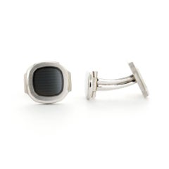 Patek Philippe White Gold Nautilus Cufflinks
