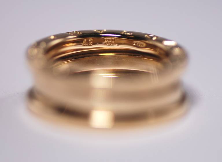 Women's Bulgari B Zero Gold Band Ring