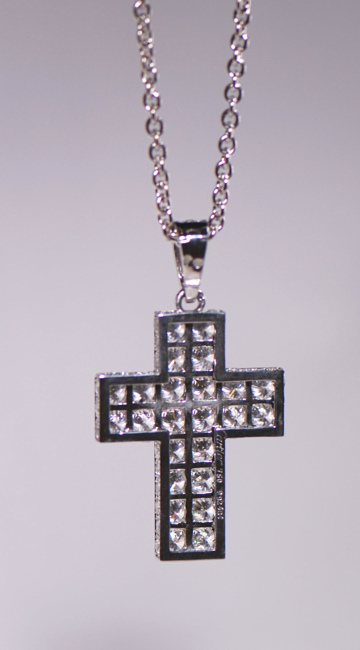 Women's Cartier Diamond Cross Necklace