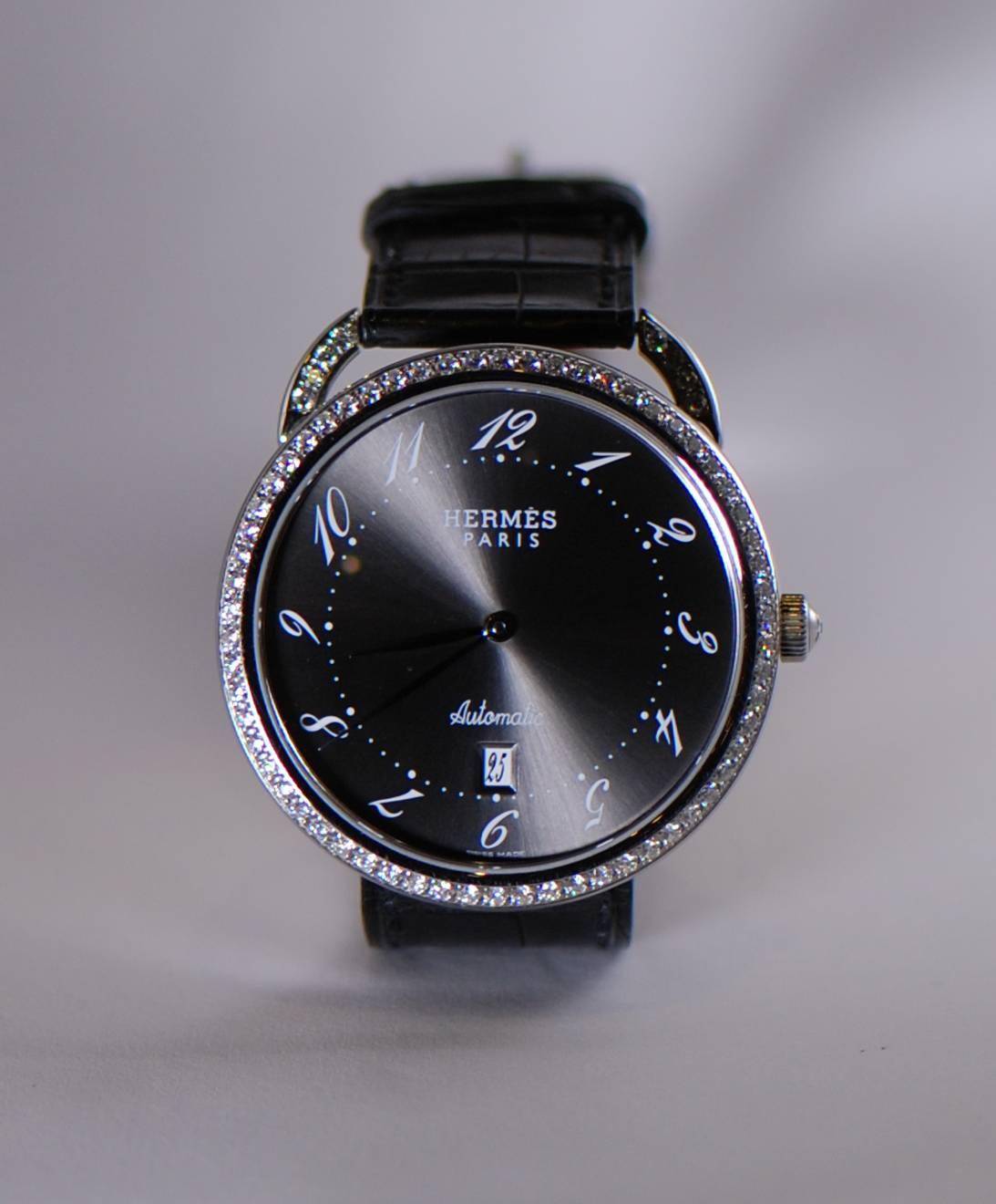 Men's Wristwatch, HERMÈS, Paris, 