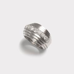 1930s Rene Boivin Diamond Platinum Ring