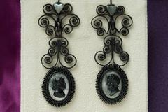 Antique Berlin Iron Earrings