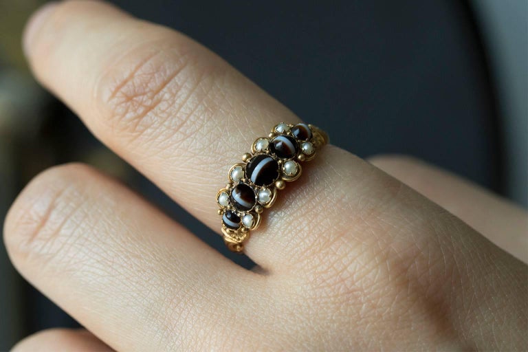 Banded Agate Ring Banded Agate Ring